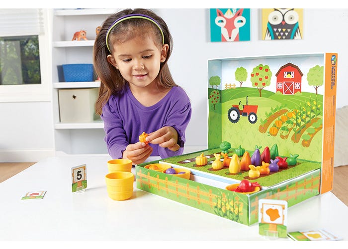 Learning Resources Veggie Farm Sorting Set