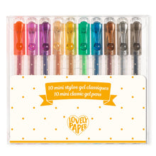 Djeco 10 Mini Gel Pens Classic