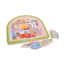 BigJigs House Arched Puzzle