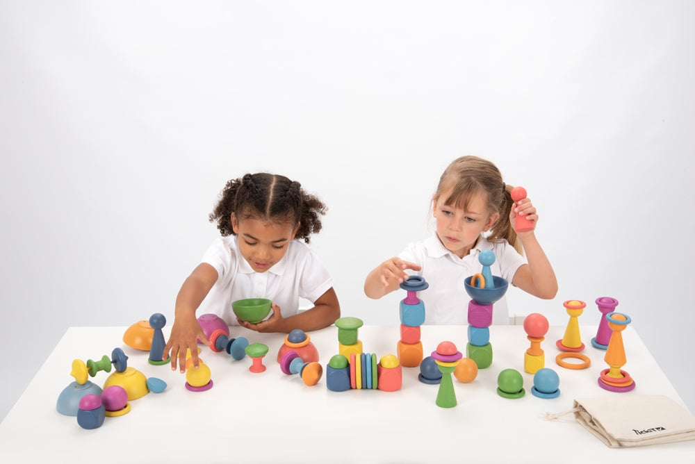 TickiT Rainbow Wooden Super Set
