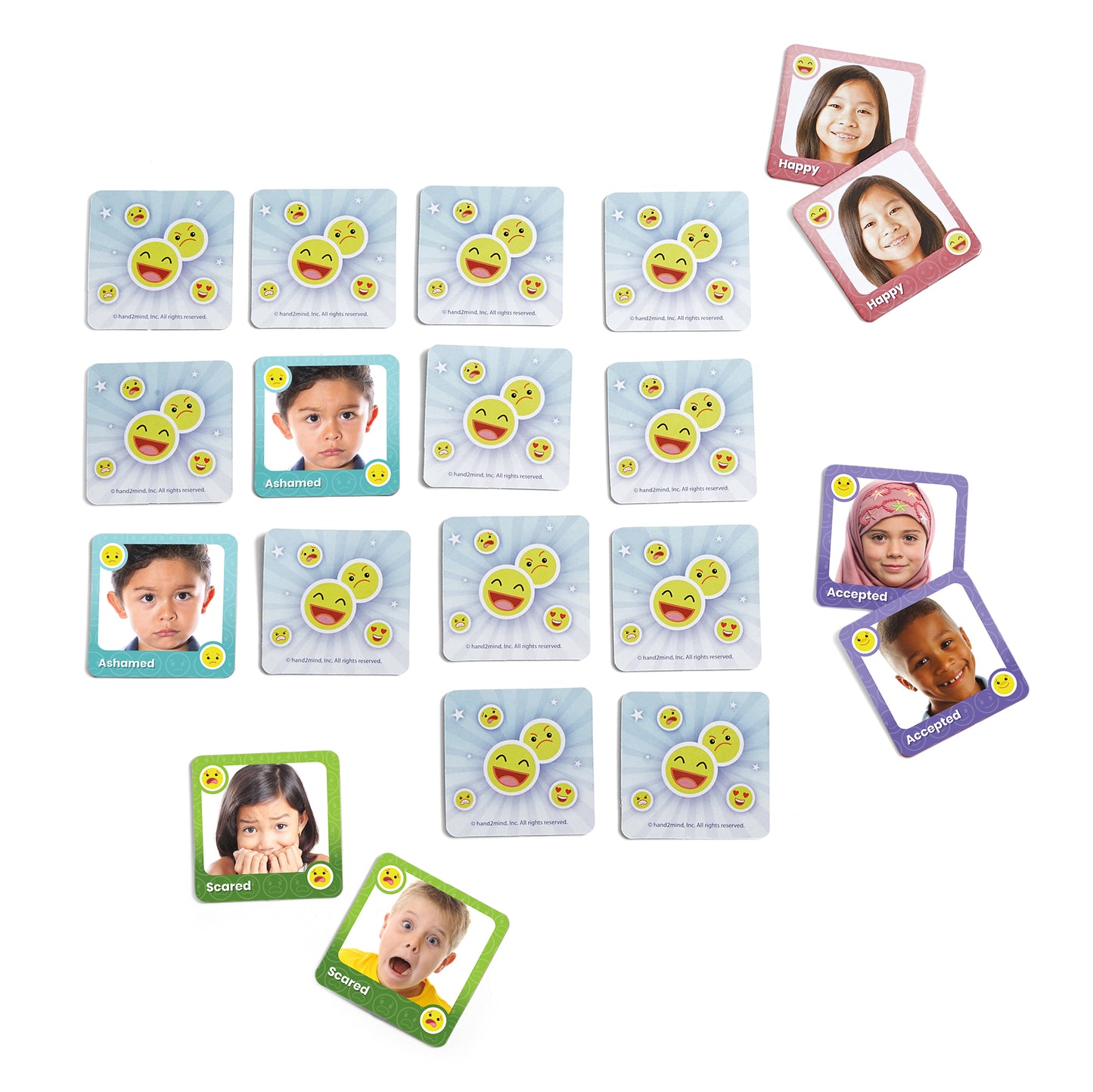 Learning Hand2mind Resources Express Your Feelings Memory Match Game