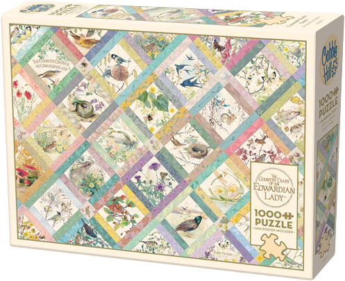 Cobble Hill Puzzles 1000 Pieces Country Diary Quilt