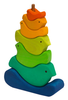 Gluckskafer 7 Piece Bird Stacker