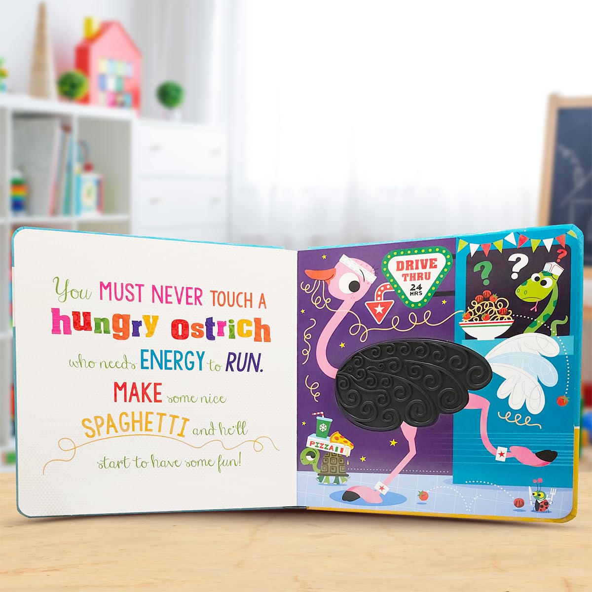 Never Touch a Hungry Hippo Book