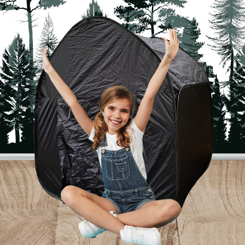 Playlearn Black Pop Up Tent 105X100X116Cm