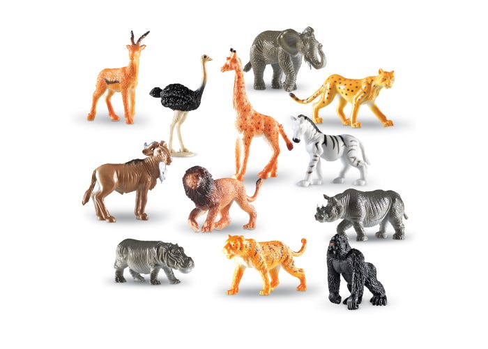Learning Resources Jungle Animal Counters (Set of 60)