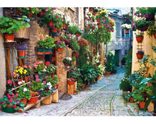 Wentworth Wooden Puzzles Spello Village in Umbria, Italy - Mega 500 Pieces