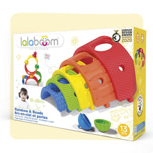 Lalaboom 5 Arches Rainbow And Beads