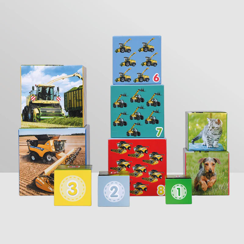 Tractor Ted Stacking Cube Set