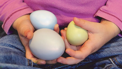 Yellow Door Size-Sorting Eggs