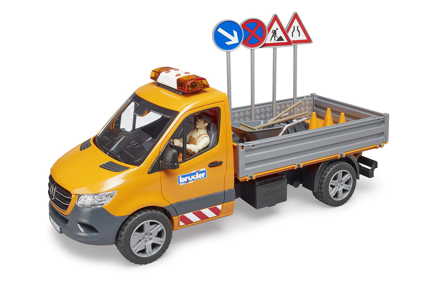 Bruder Mb Sprinter Municipial W/Driver Light & Sound