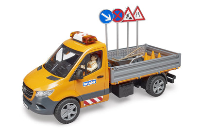 Bruder Mb Sprinter Municipial W/Driver Light & Sound