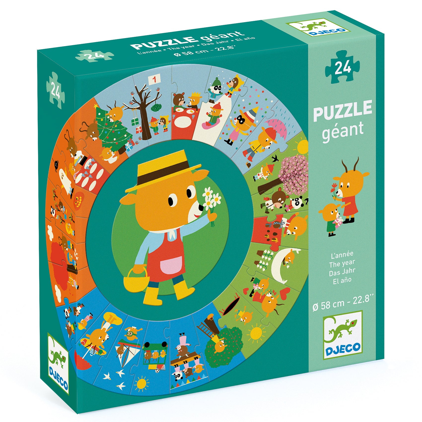 Djeco The Year Jigsaw Puzzle