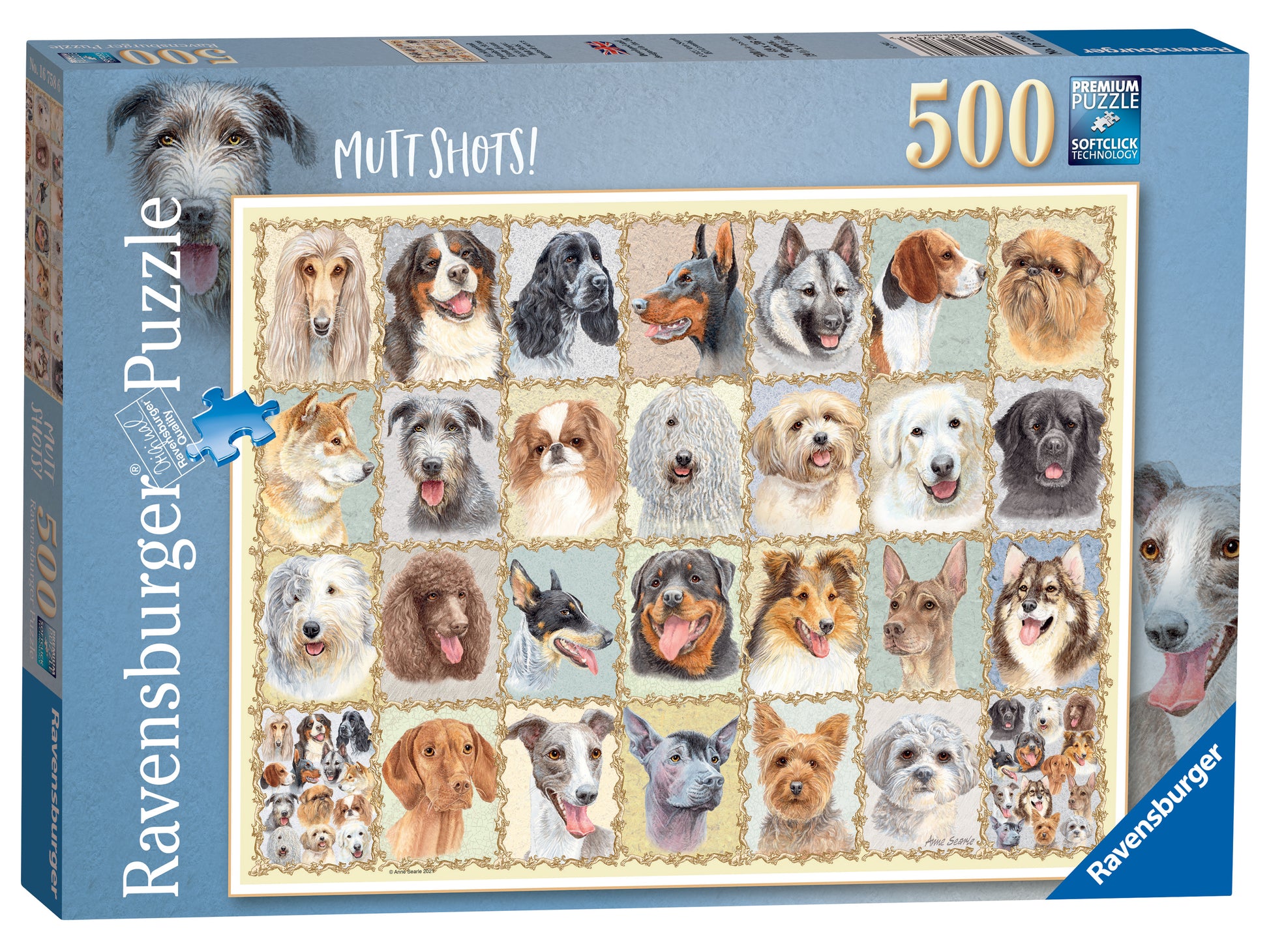 Ravensburger Mutt Shots! 500pc Jigsaw Puzzle