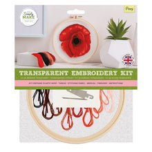 Simply Make Embroidery Kit Poppy