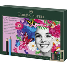 Faber Castell Gift Set Polychromos 32 + 6 Graphite Matt