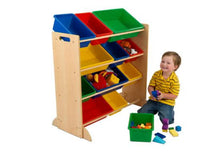 KidKraft Sort It and Store It Bin Unit - Natural