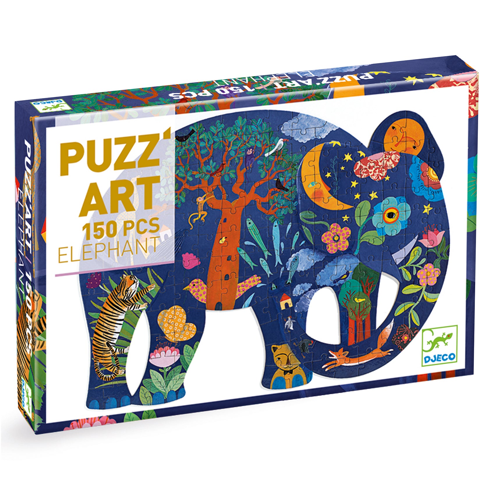 Djeco Eléphant - 150Pcs - Puzz'art
