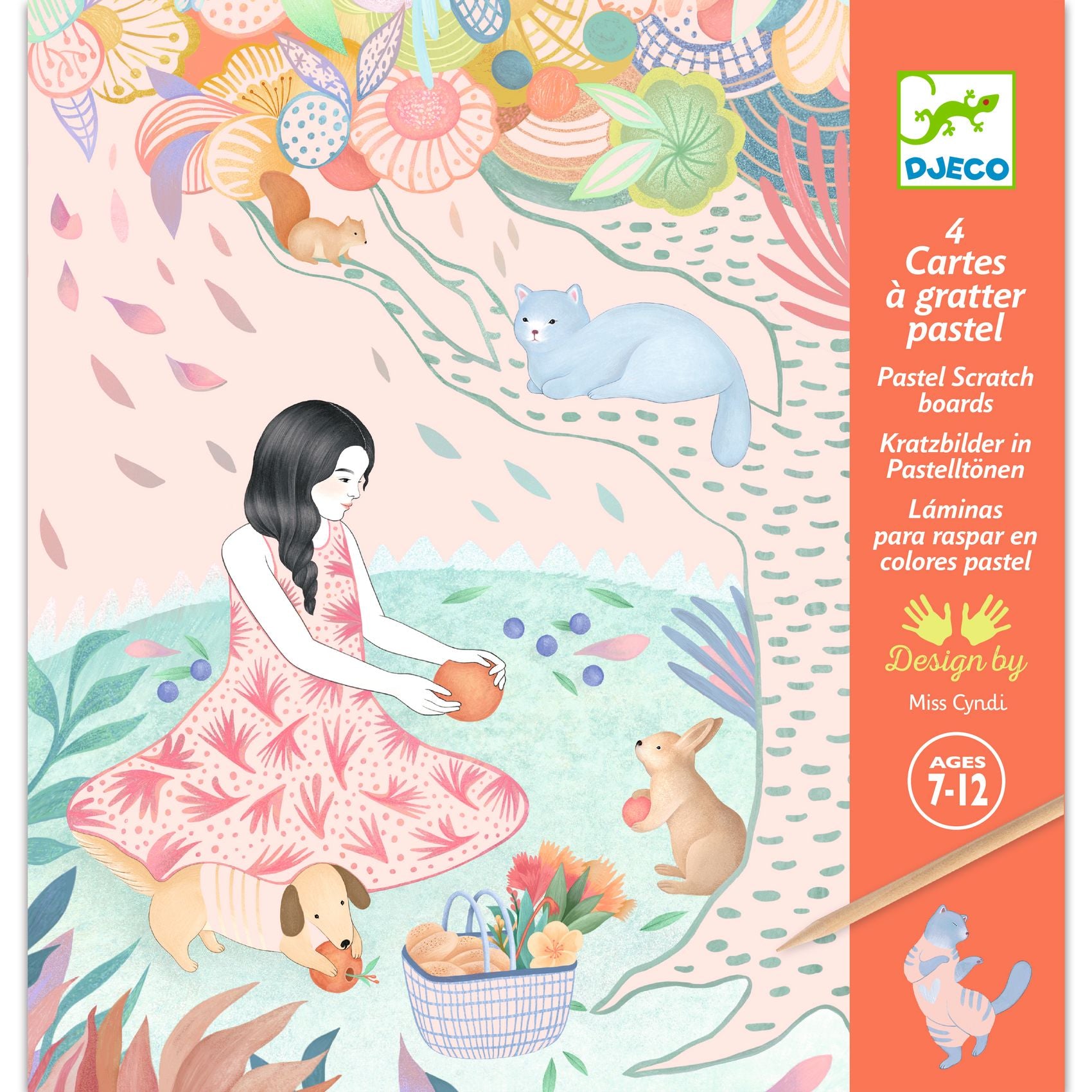 Djeco The Picnic Scratch Cards