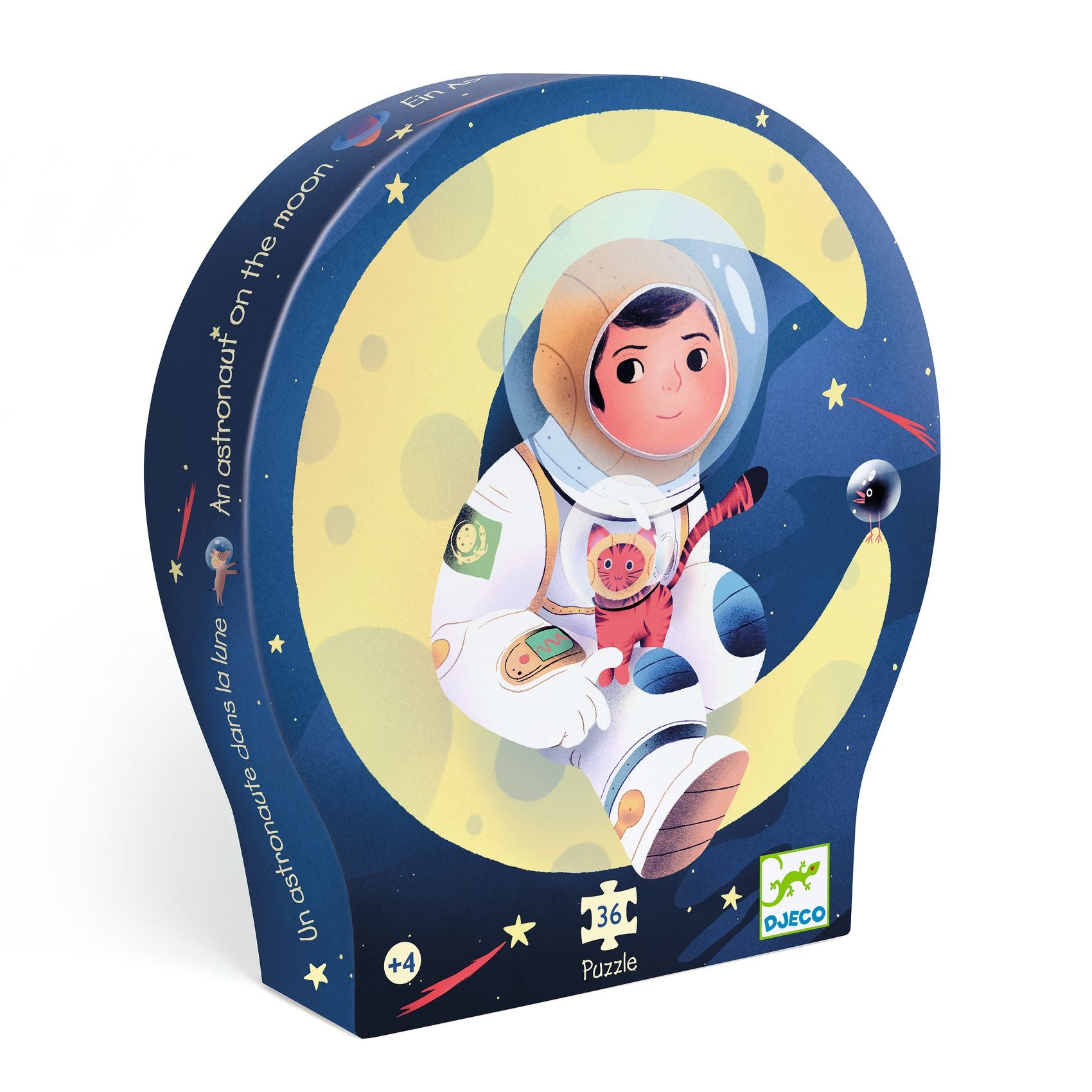 Djeco An Astronaut On The Moon - 36 PC Jigsaw Puzzle