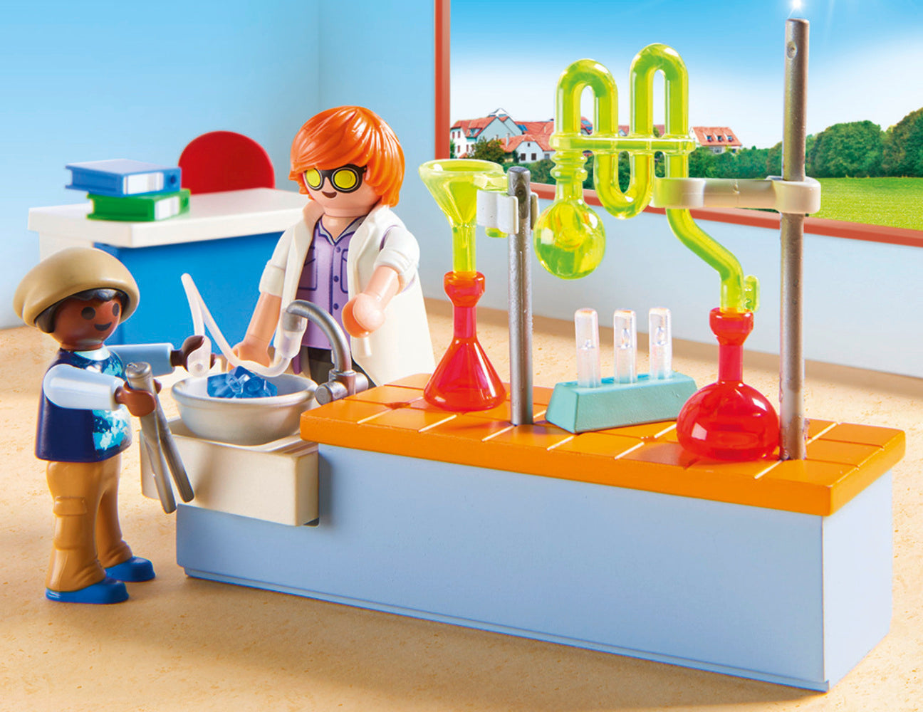 Playmobil 9456 City Life Chemistry Class