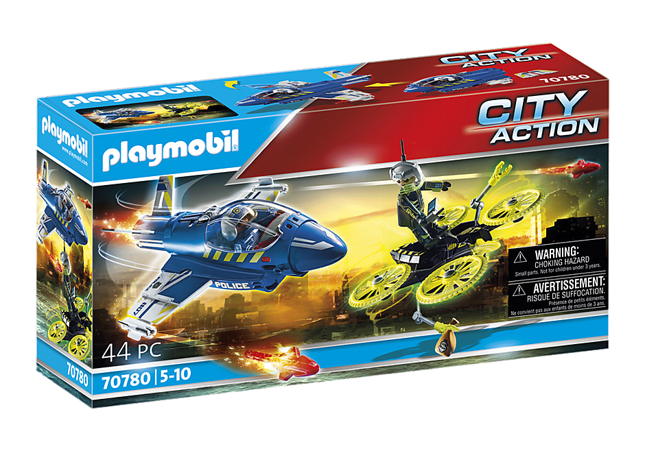 Playmobil 70780 City Action Police Jet with Drone
