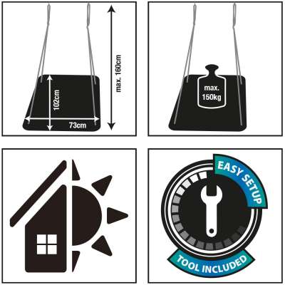 Nest Swing Rectangular 102cm x 73cm