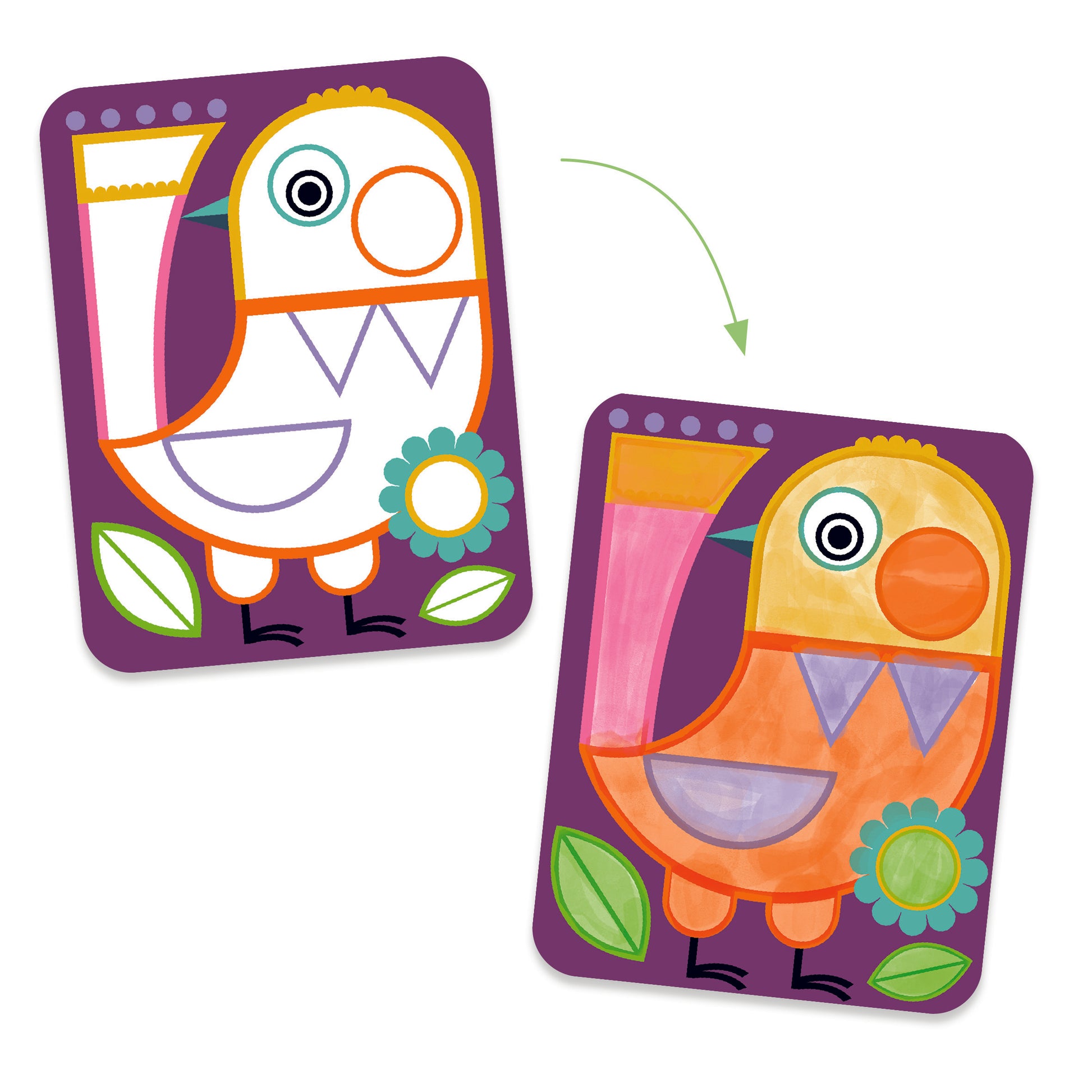 Djeco Palette Painting - Chubby Cheeks