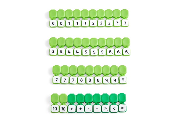 Learning Resources hand2mind Learn My Numbers Fine Motor Clips