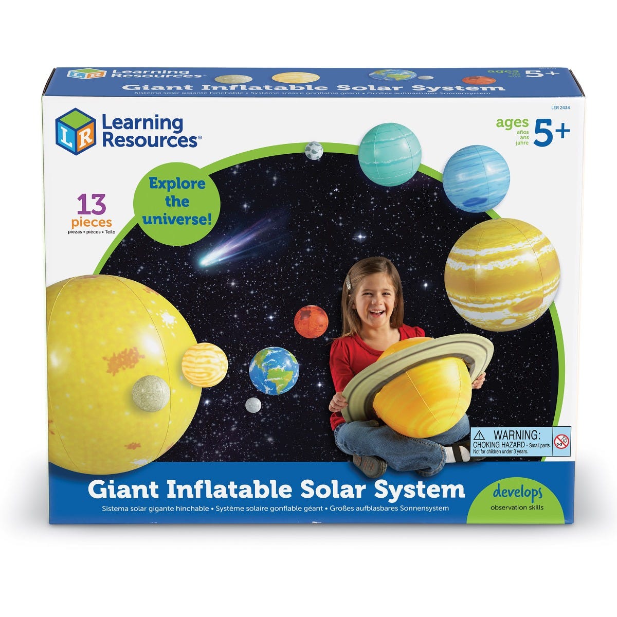 Learning Resources Inflatable Solar System Set