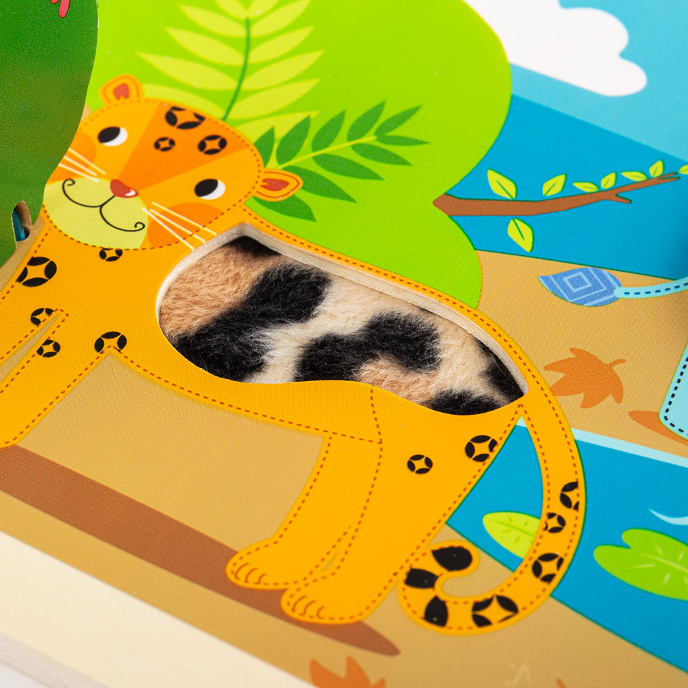 BigJigs In the Jungle Sensory Board