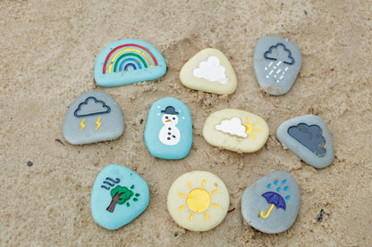 Yellow Door Weather Stones