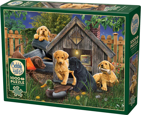 Cobble Hill Puzzles 1000 Pieces In The Doghouse
