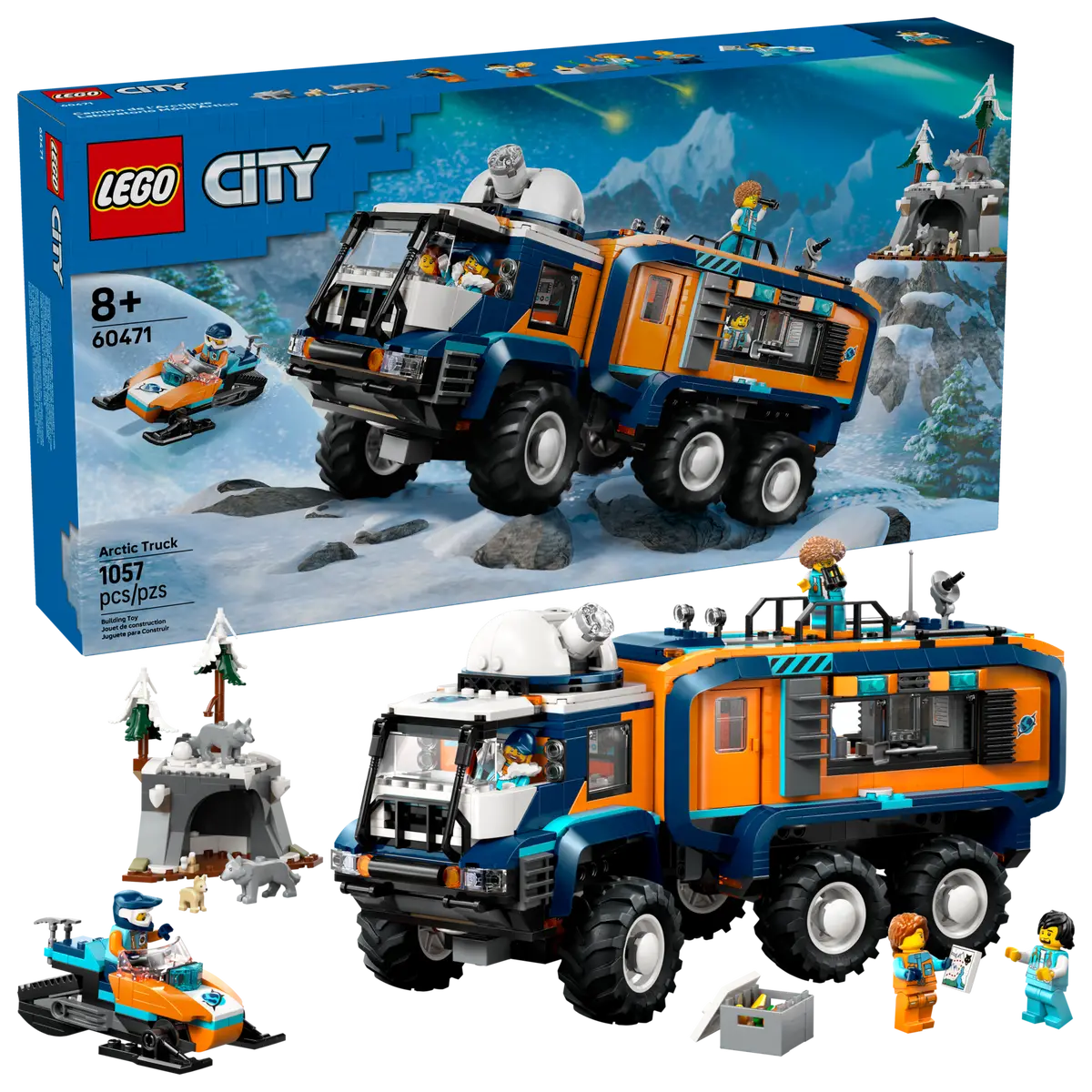 Lego City Exploration 60471 Arctic Explorer Science Lab Truck