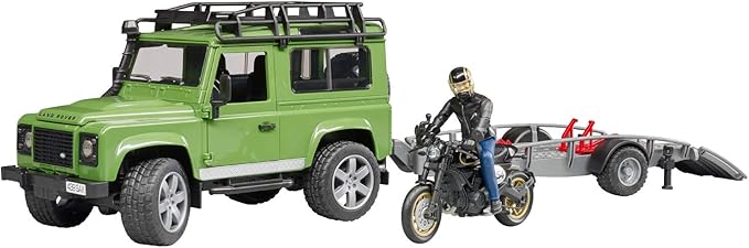 Bruder Jeep & Scrambler Bike