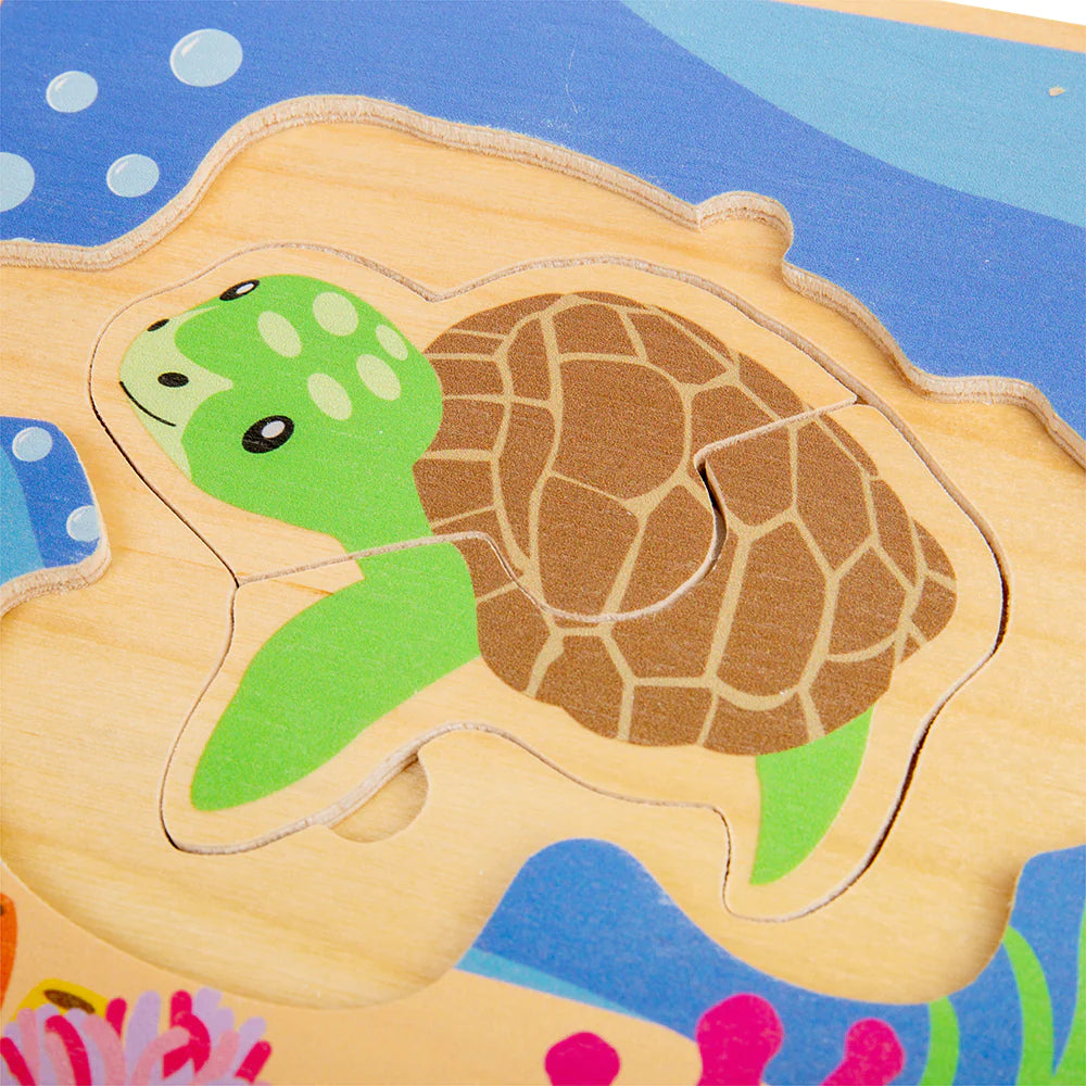 BigJigs Lifecycle Puzzle Sea Turtle