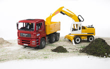 Bruder MAN TGA Construction Truck W/Excavator