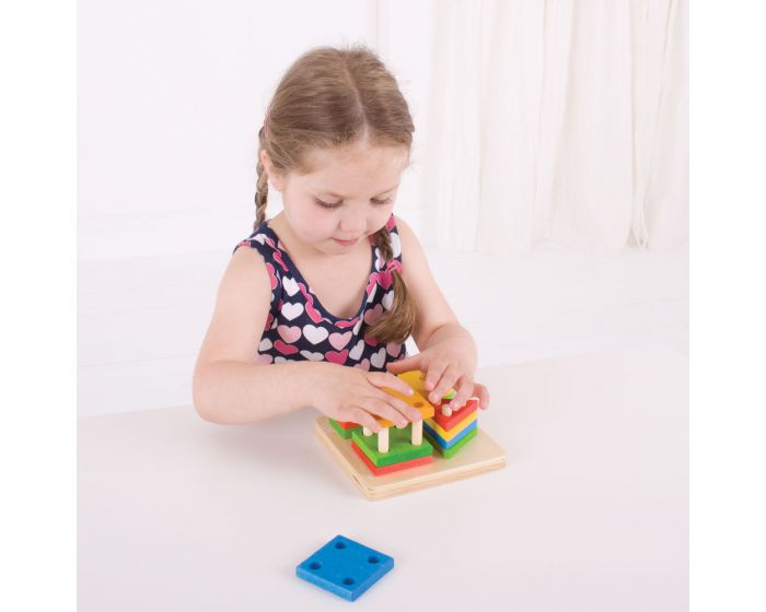 BigJigs First Four Shape Sorter