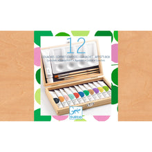 Djeco 12 Gouaches - Artist's Box Colours For Older Ones
