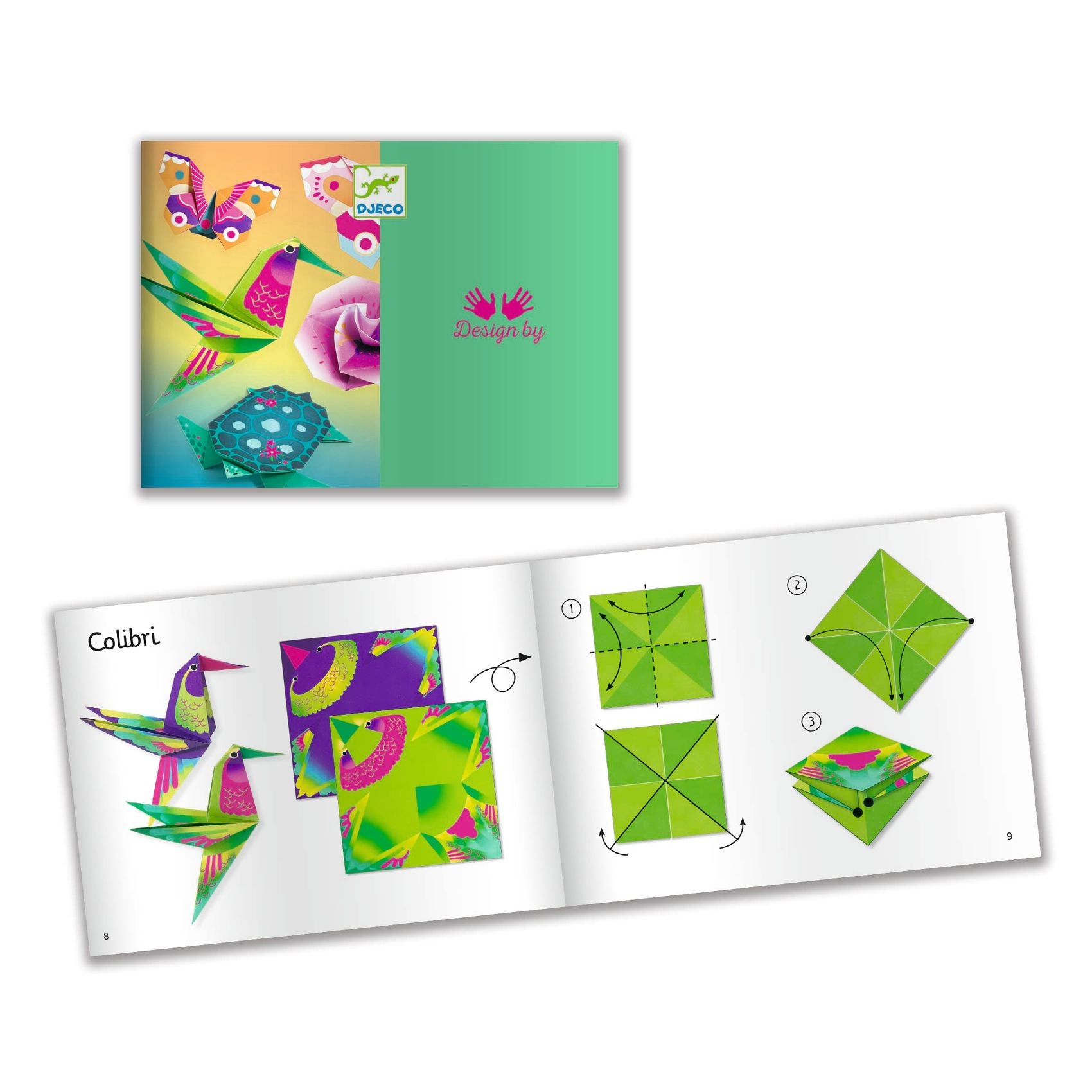 Djeco Origami Kit Tropics