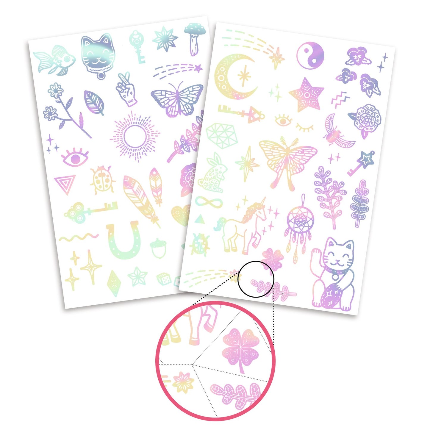 Djeco Lucky Charms Temporary Tattoos