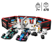Lego City Formula 1 60444 F1® Garage & Mercedes-AMG & Alpine Cars