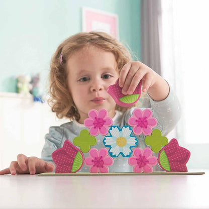 Haba Stacking Game Flowers