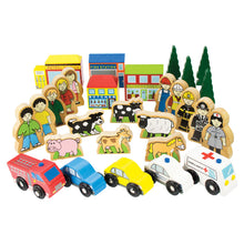 BigJigs Trains Trackside Accessory Pack