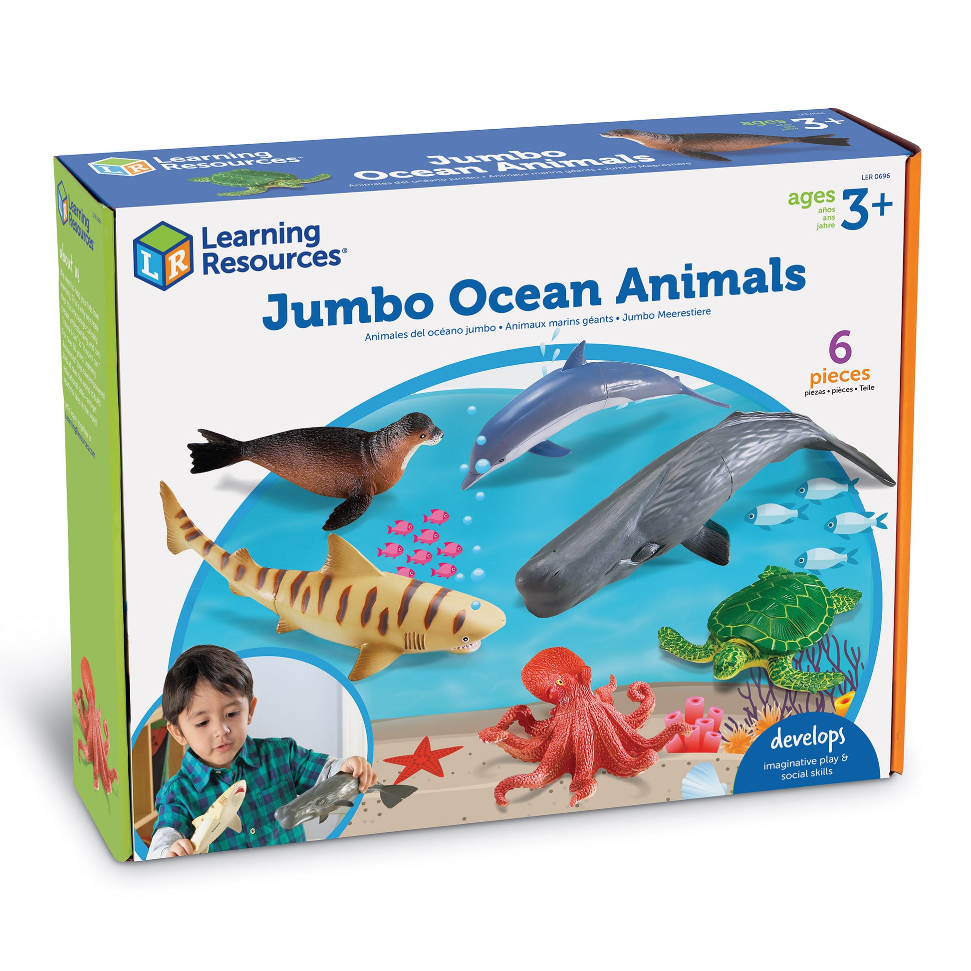 Learning Resources Jumbo Ocean Animals