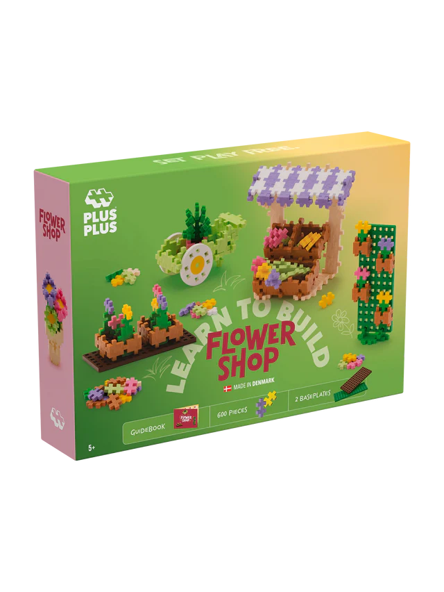 Plus Plus Learn to Build Flower Shop