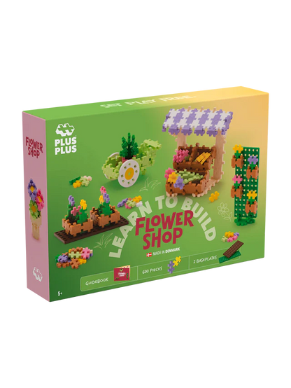 Plus Plus Learn to Build Flower Shop