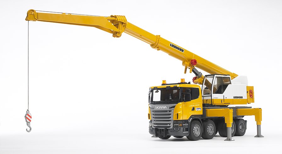 Bruder Scania R-Series Liebherr Crane Truck