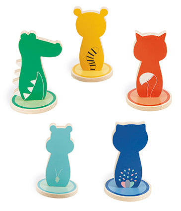 Janod Animal Ring Toss Game (D)