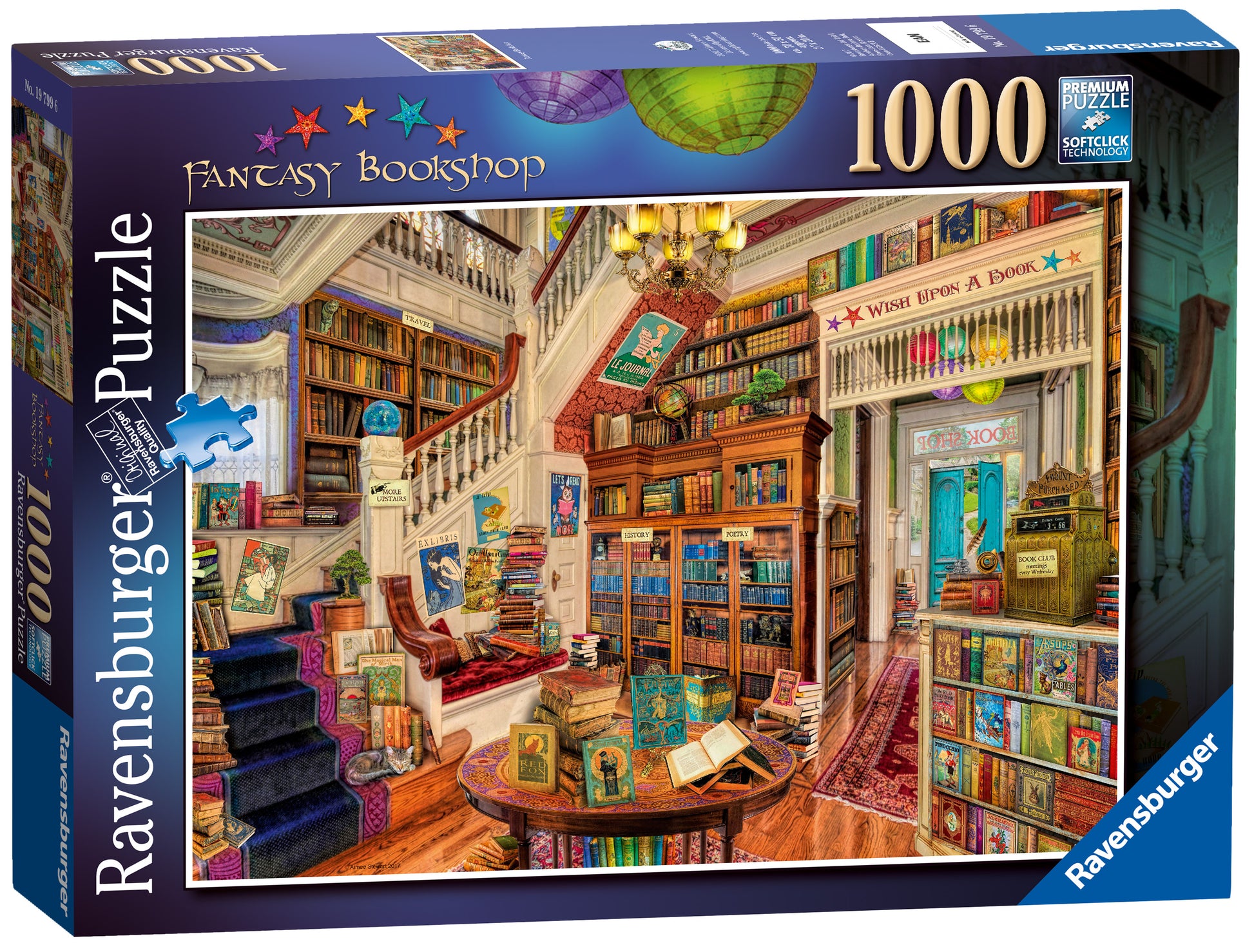 Ravensburger The Fantasy Bookshop, 1000pc Jigsaw Puzzle